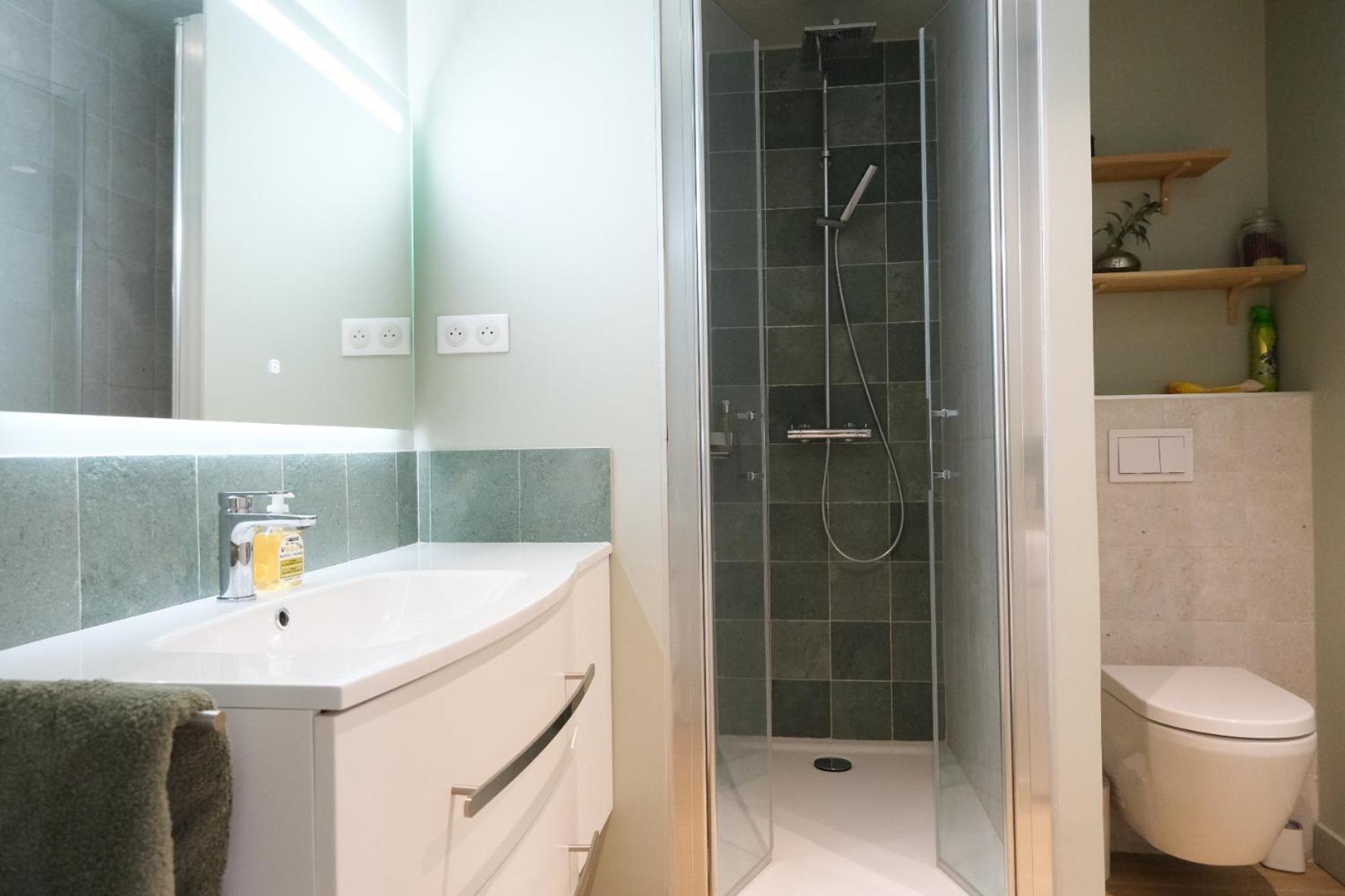 Appartement 2 Queenbed Parking Clim Wifi เอ็ก-ซอง-โพรวองซ์ ภายนอก รูปภาพ